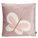 Cushion Butterfly, pink color, 39x39cm