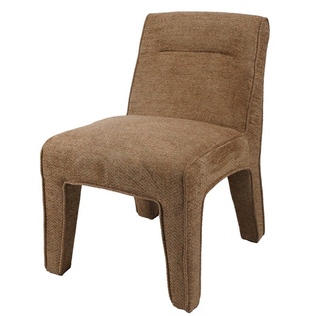 Accent chair Madrigal 64, brown, H80x53x69cm