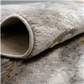 Carpet Larmaris, grey/gold colors, 80x150cm