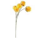 Decorative flower Dahlia 2, yellow, H90cm