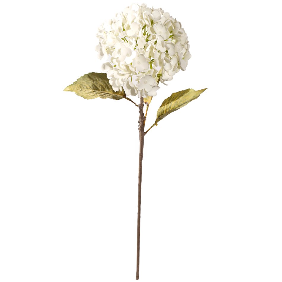 Decorative flower Hydrangea White, H74cm