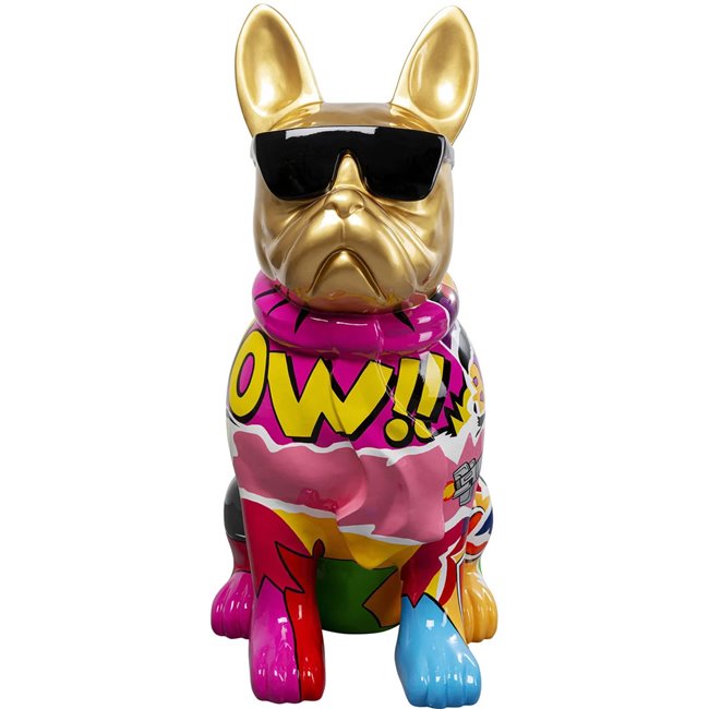 Deco figurine Graffiti Dog, H152x69x102cm