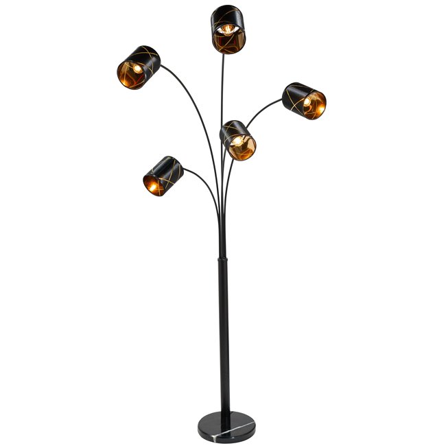 Floor lamp Moirsy 5, D130xH84xH204cm, E27x5 40W(MAX)