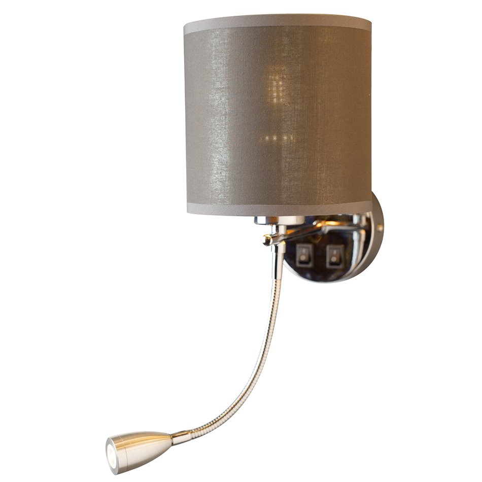 Wall lamp Moledo, H40xD15x20cm, E14x1 40W(MAX) / LED 1W