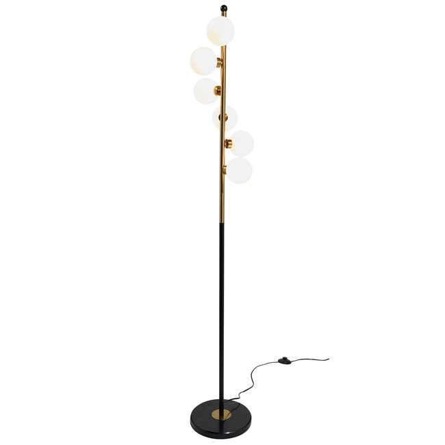 Floor lamp  Monein 6, D25xH160cm, E9x6 5W(MAX)