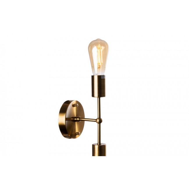 Wall lamp Reba, E27 2x60W  bronze color, 7x14x27cm