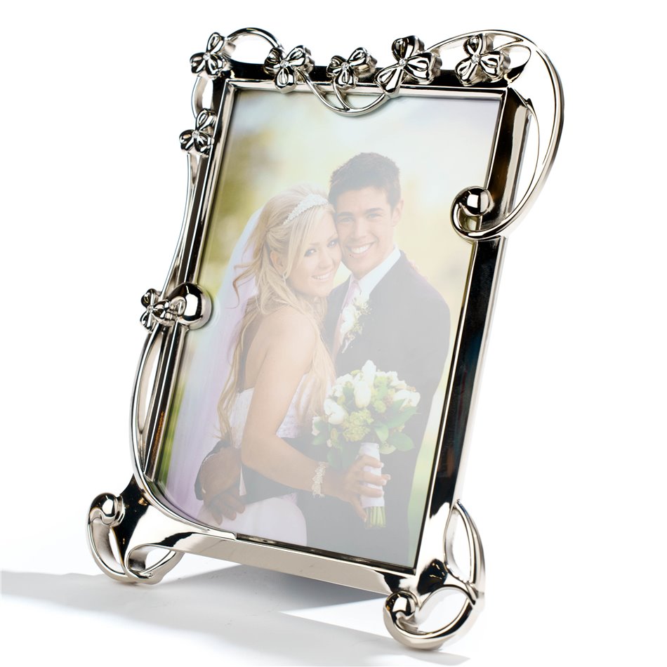 Photo frame My love II, silver color, 13x18cm