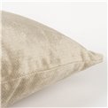 Decorative pillowcase Sorriso, beige, 45x45cm