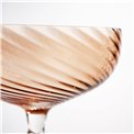 Champagne coupe Snina, cooper color 280ml, H16xD12.5cm