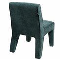 Accent chair Madrigal 64, blue color, H80x53x69cm, seat height 48cm