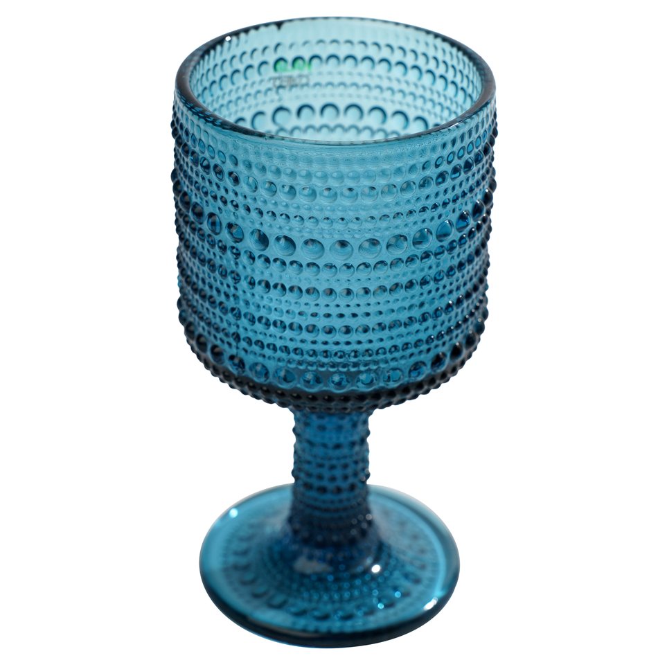 Wine glass  Sater, blue, 270ml, H15.5cm, D8cm