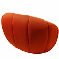 Swivel chair Valentino, orange, 115x104x80cm