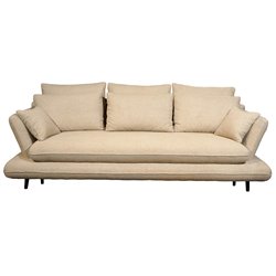 Sofa Wemonte, extendable, H90x242x110cm seat height 49cm