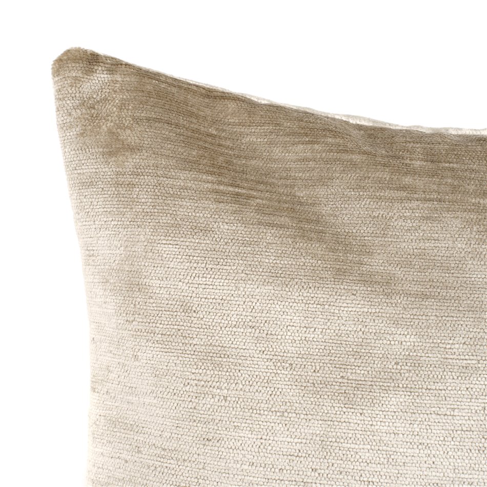 Decorative pillowcase Lotta, taupe, 45x45cm