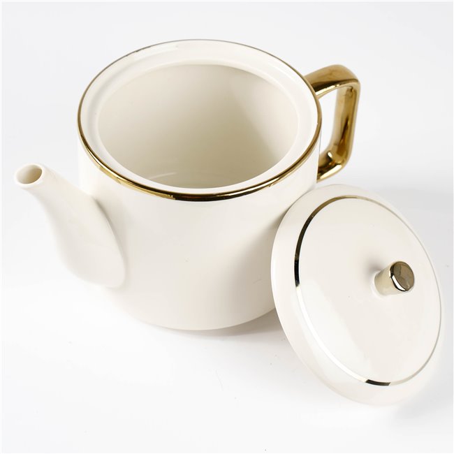 Teapot Arya, ceramic, 1.2L, H15x22.5x13.7cm