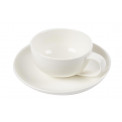 Coffee Cup Costa with saucer, 150ml, H-4cm, D-8.5cm, D-14cm