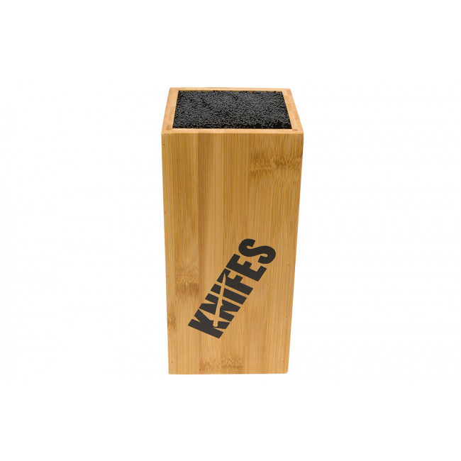 Knife block Fimmel, bamboo, H23x10.5x10.5cm