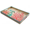 Tray Coral S, 40x26x3.6cm