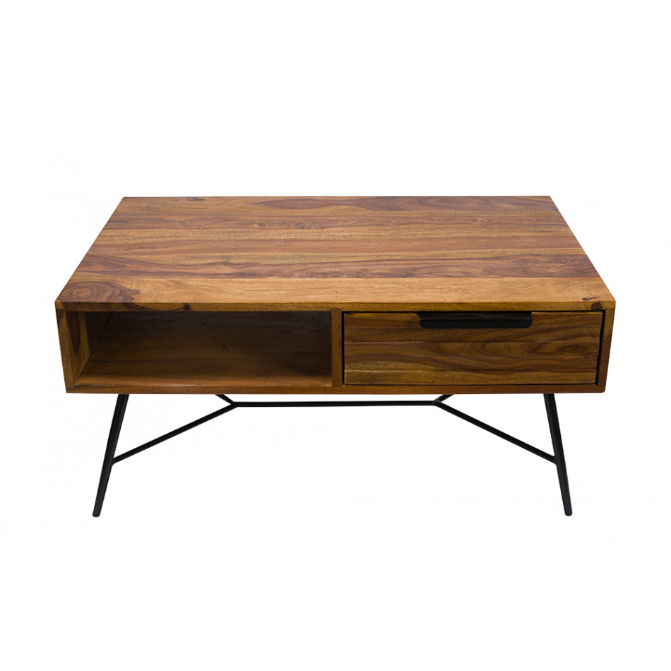 Coffee table Nishan, sheesham wood, 90x55x41cm