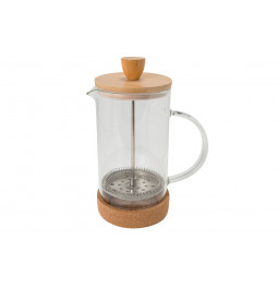 Coffee maker with bamboo lid 600ml