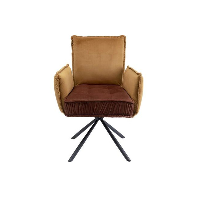 Chair Chelsea, brown, 90x65x60cm 