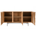 Sideboard Scala, 3 doors, acacia, 144x45x73cm