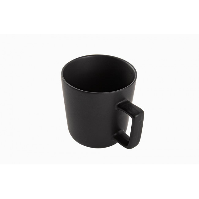 Mug Fika, 330ml, black, H8x8.5cm