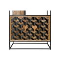 Shelf Karaline, mango wood/ metal, 80x40x180cm