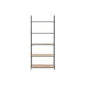 Bookcase Seaford III, black, 77x36x174.5cm