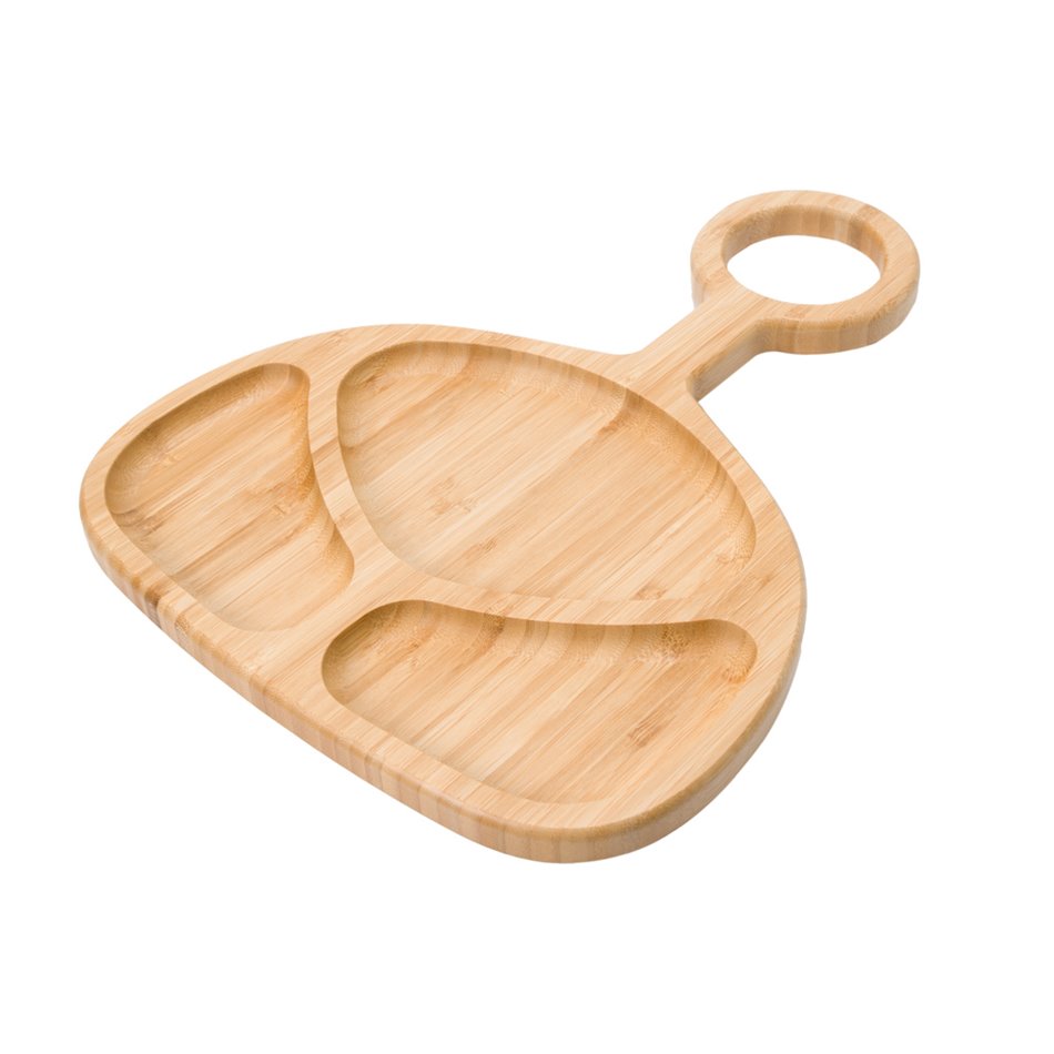 Bamboo plate, 38x29x2cm