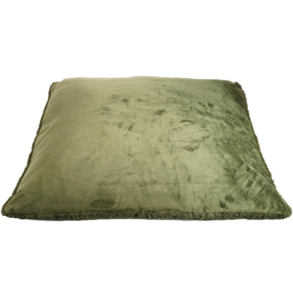 Cushion Laheaven, basil green, 80x80cm