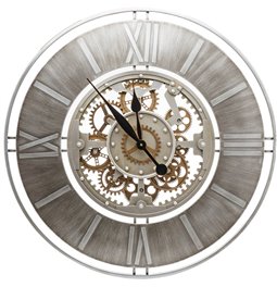 Wall clock Soul, metal, D70x7cm