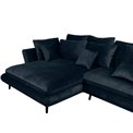 Sofa Wemonte, left corner, sleeping function, H90x283x181cm 