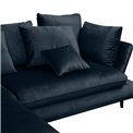 Sofa Wemonte, left corner, sleeping function, H90x283x181cm 