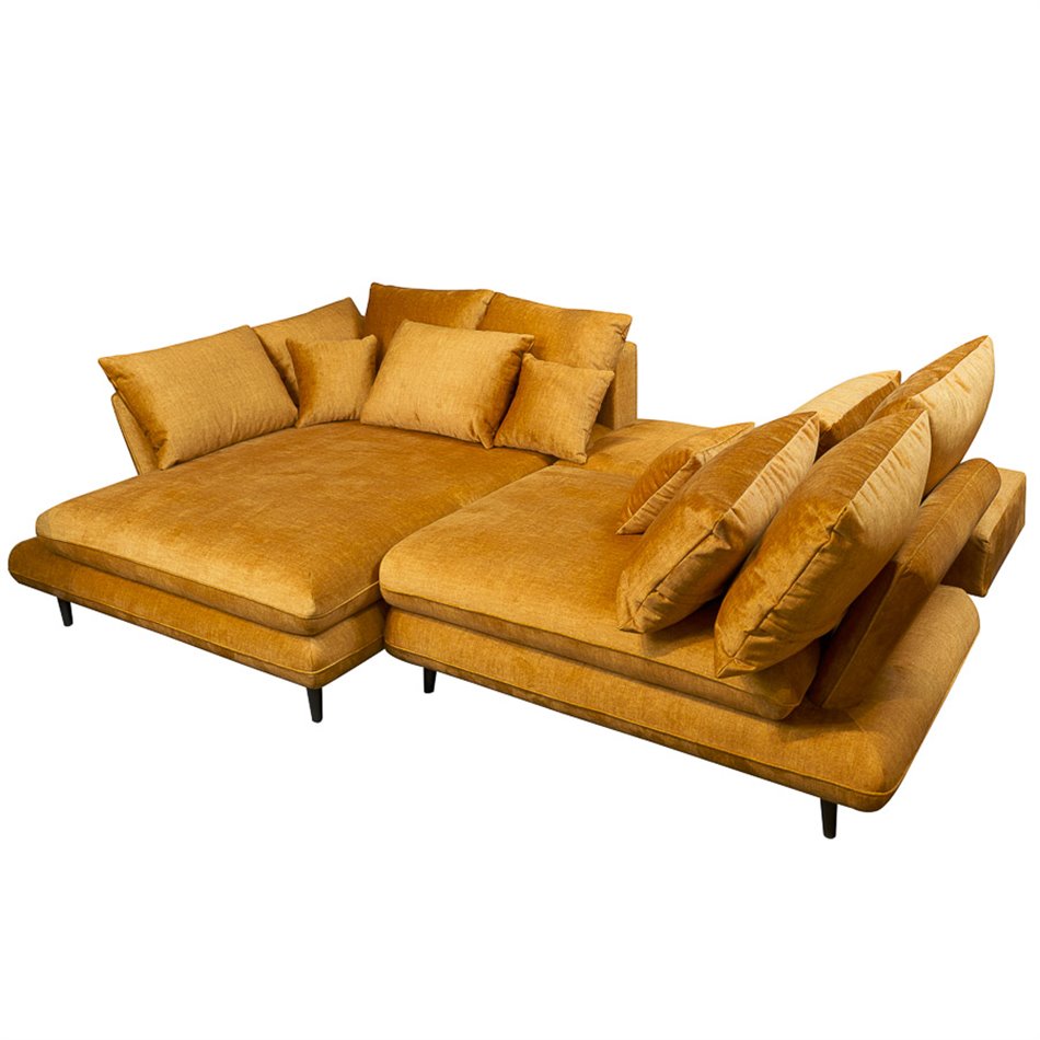 Sofa Wemonte, left corner, sleeping function, H90x283x181cm