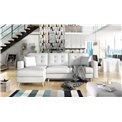 Corner sofa Elsgard U Reversible, Monolith 77, blue, H93x326x202