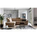 Corner sofa Eloreto L, Dora 21, beige, H102x260x60