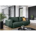 Sofa bed Ellise , Lukso 35, green, H90x250x95