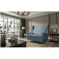 Sofa Elaros , Cover 70, blue, H103x150x55