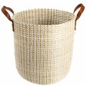 Basket Blasket L, seagrass, D39/31xH39/46cm