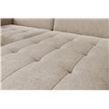 Corner sofa Elgomsi L, Raquel 18, beige, H100x228x165