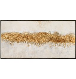 Painting Golden horizon, 72,5x142,5 cm
