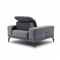 Armchair Eltorrenso, Flores 10, black, H103x125x113cm