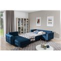 U shape sofa Elsgard U Reversible, Monolith 79, blue, H93x326x202cm