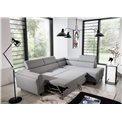 Corner sofa Elkairos R, Arte 89A, gray, H95x265x200cm