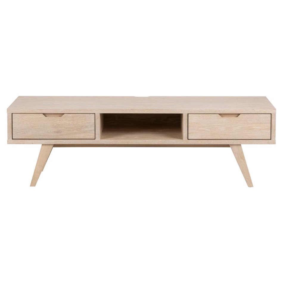 TV unit Alina, oak veneer, H45x150x40cm