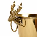 Ice bucket w/ Reindeer handle, 28.5x34x23cm