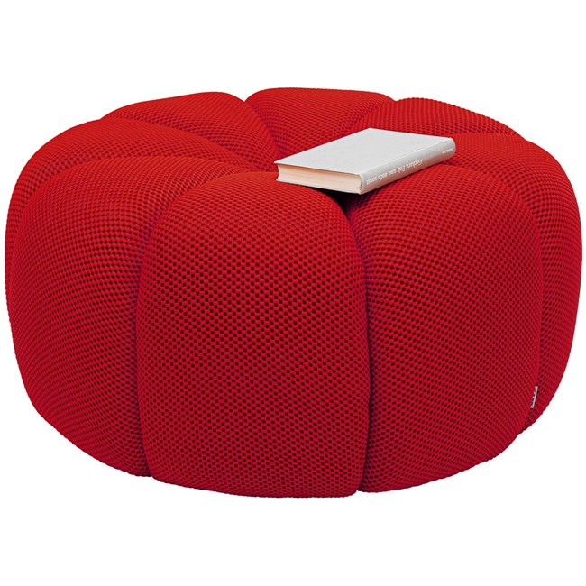 Strool Peppo Lounge, red,  H41  D80cm