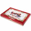 Porcelain serving platter CHRISTMAS MEMORIES, 35x23 cm