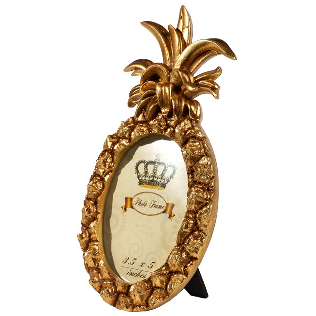 Photoframe Pineapple, 24.5x12.5x1.8cm